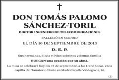 Tomás Palomo Sánchez-Toril